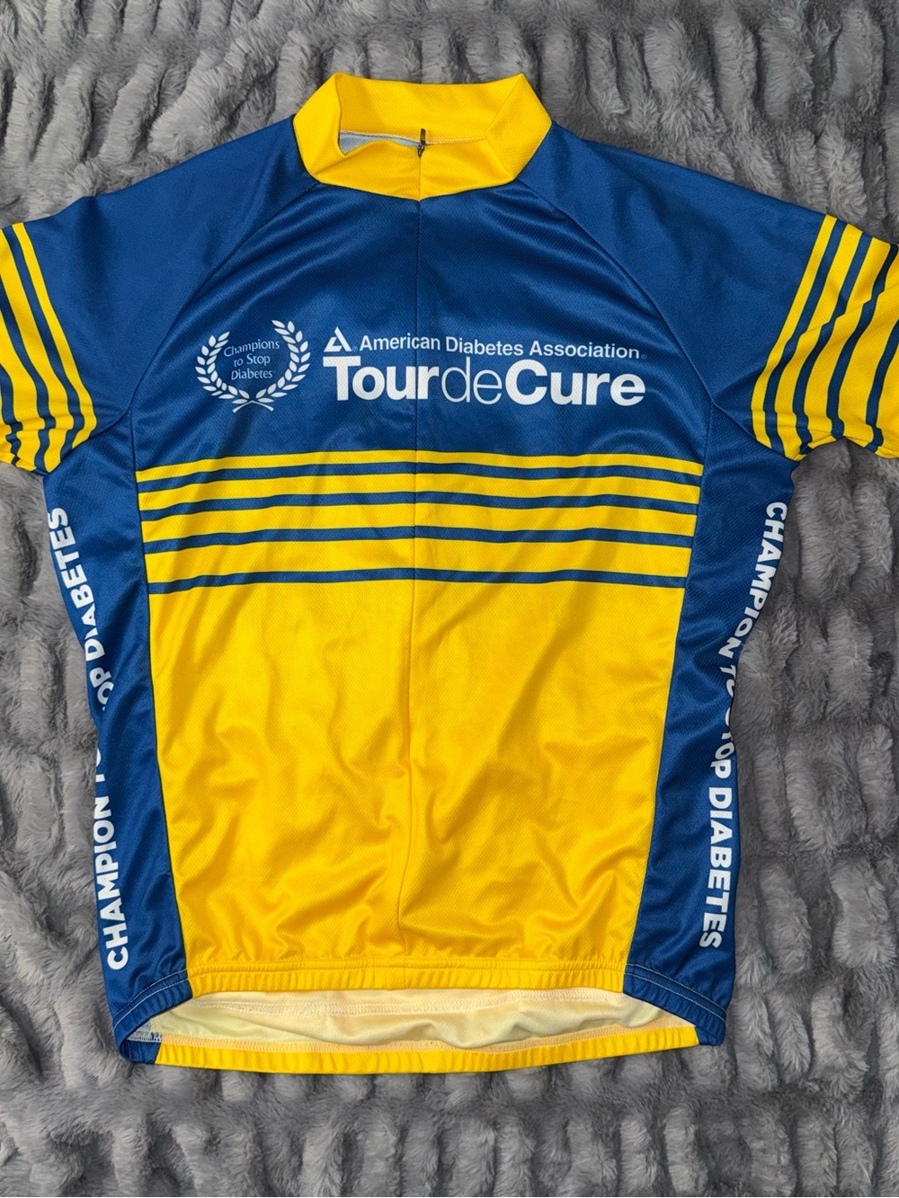 Primal Men’s Blue & Yellow Cycling Jersey